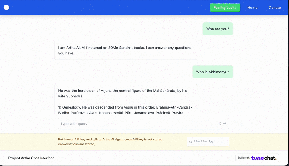 Chat Interface Demo