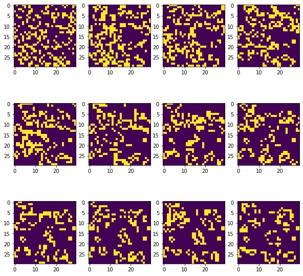 starting top right go line by line